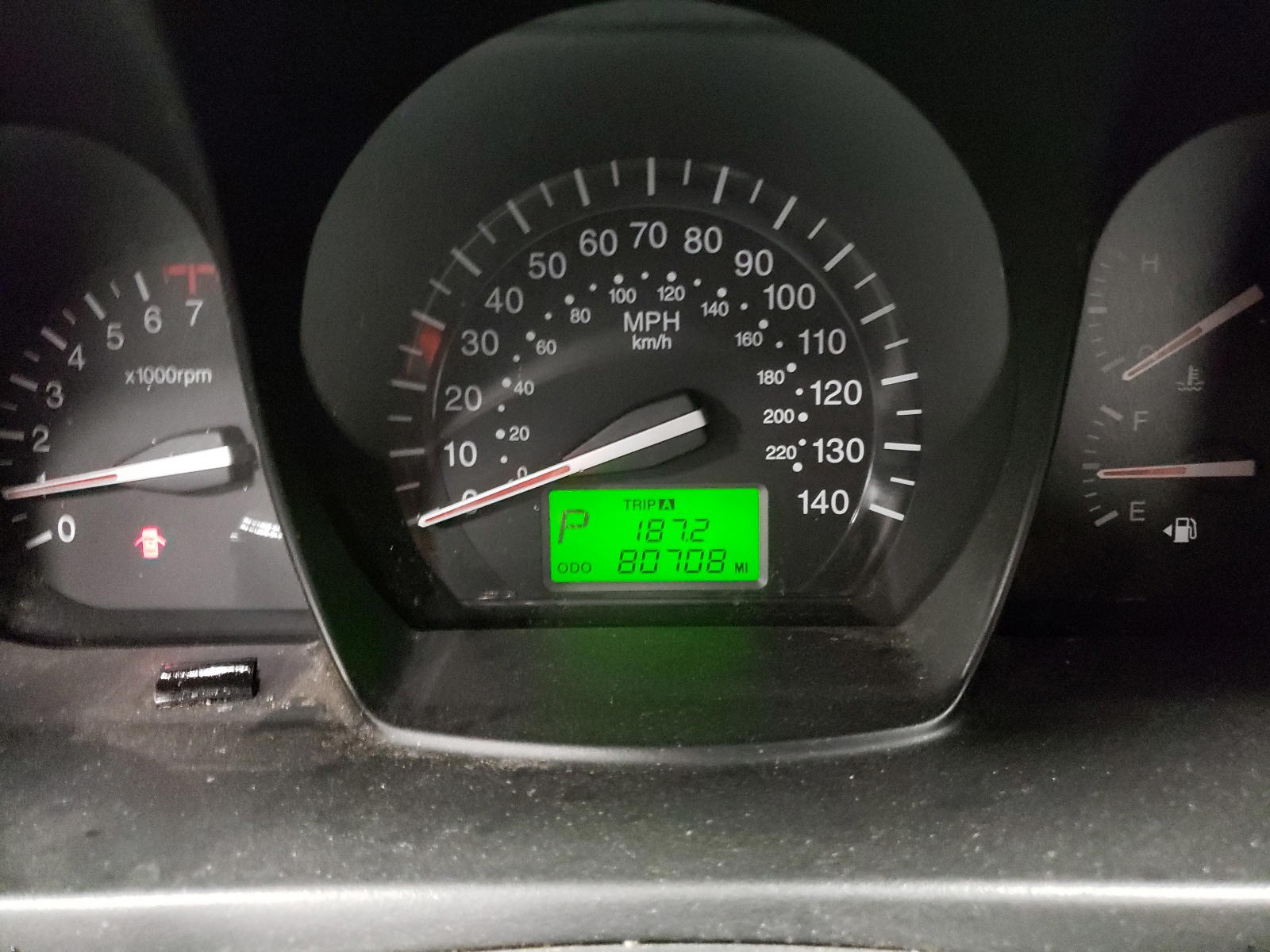 Photo 8 from auction – 2008 KIA SPECTRA EX with VIN KNAFE121685500943