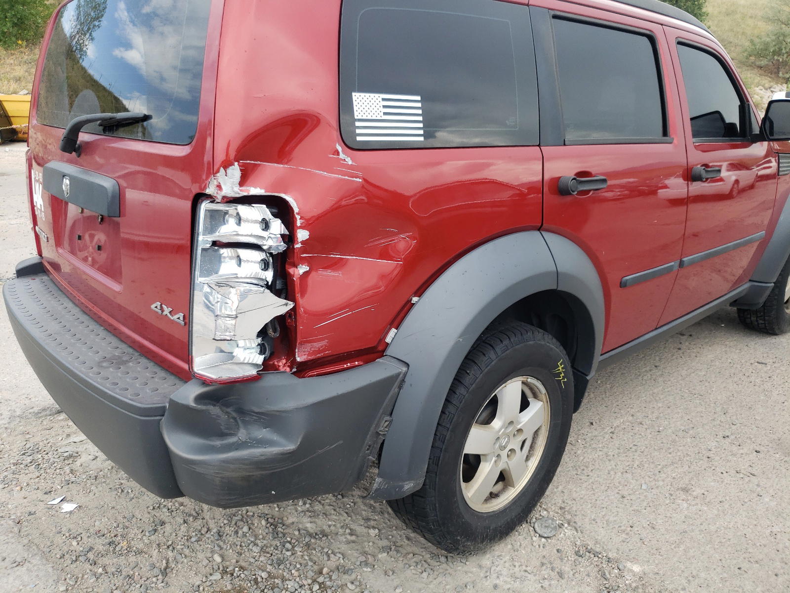 Photo 9 from auction – 2008 DODGE NITRO SXT with VIN 1D8GU28K98W115050
