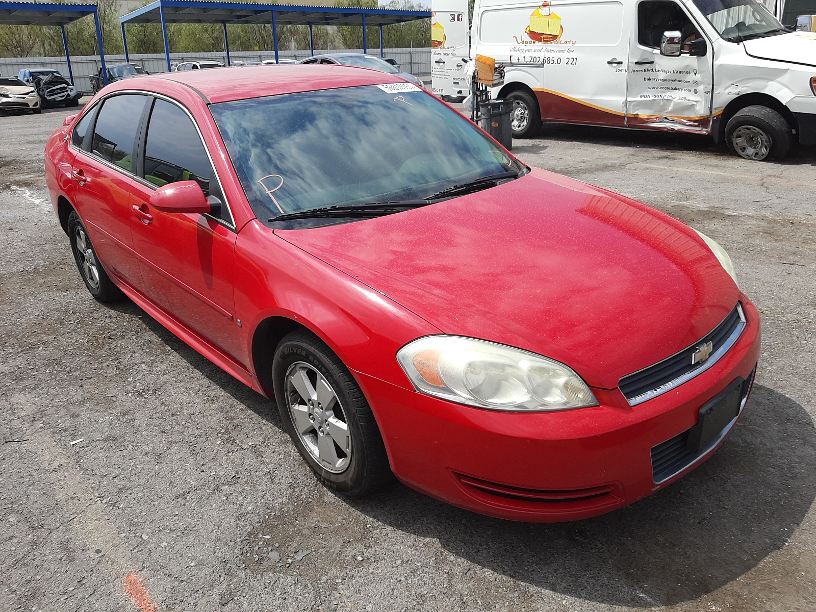 CHEVROLET IMPALA 1LT 2009 with VIN 2G1WT57N891166129 - Photo from auction