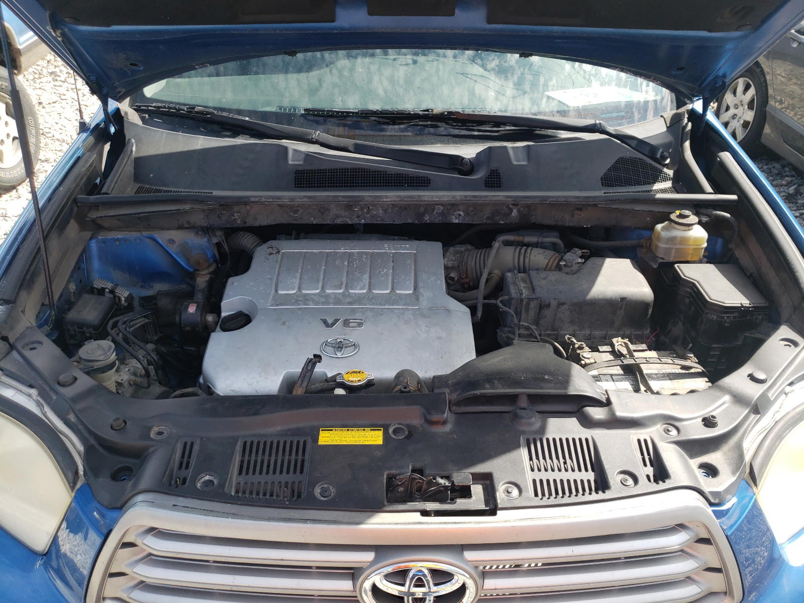 Photo 7 from auction – 2008 TOYOTA HIGHLANDER with VIN JTEES41A482044805