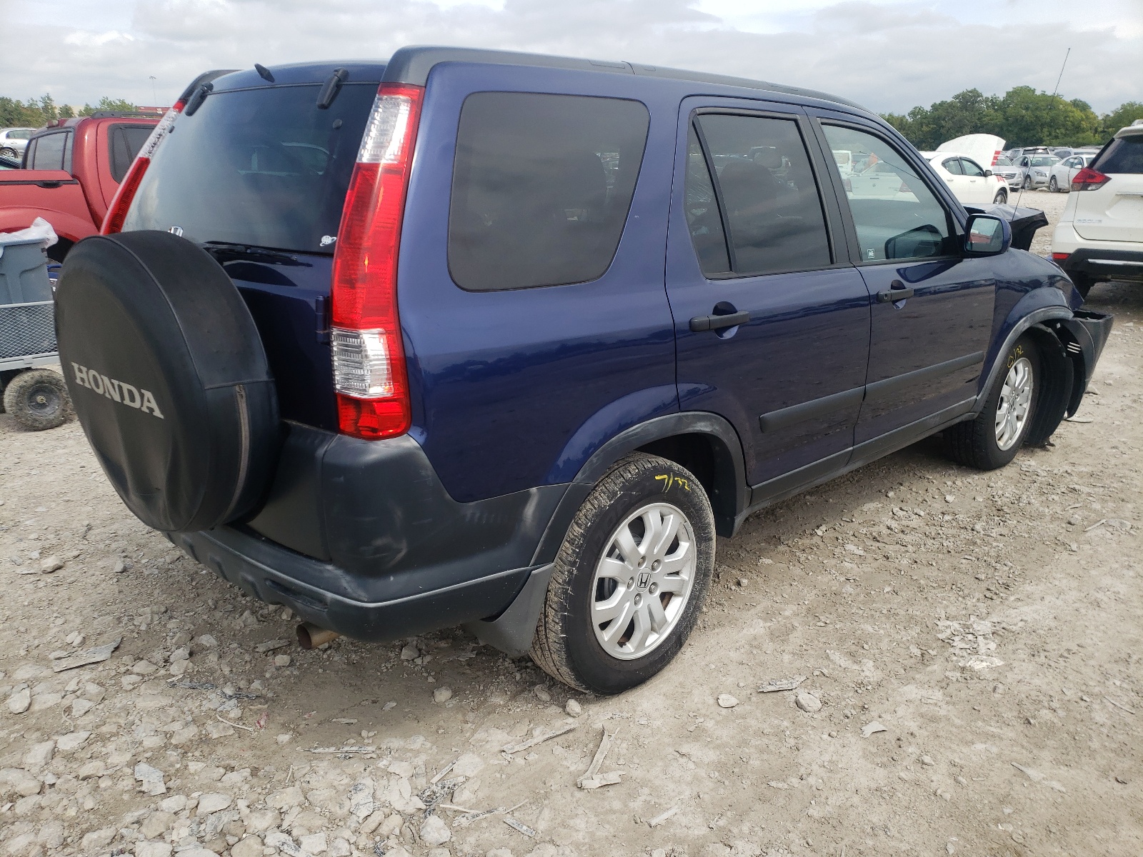 Photo 4 from auction – 2005 HONDA CR-V EX with VIN JHLRD788X5C009456