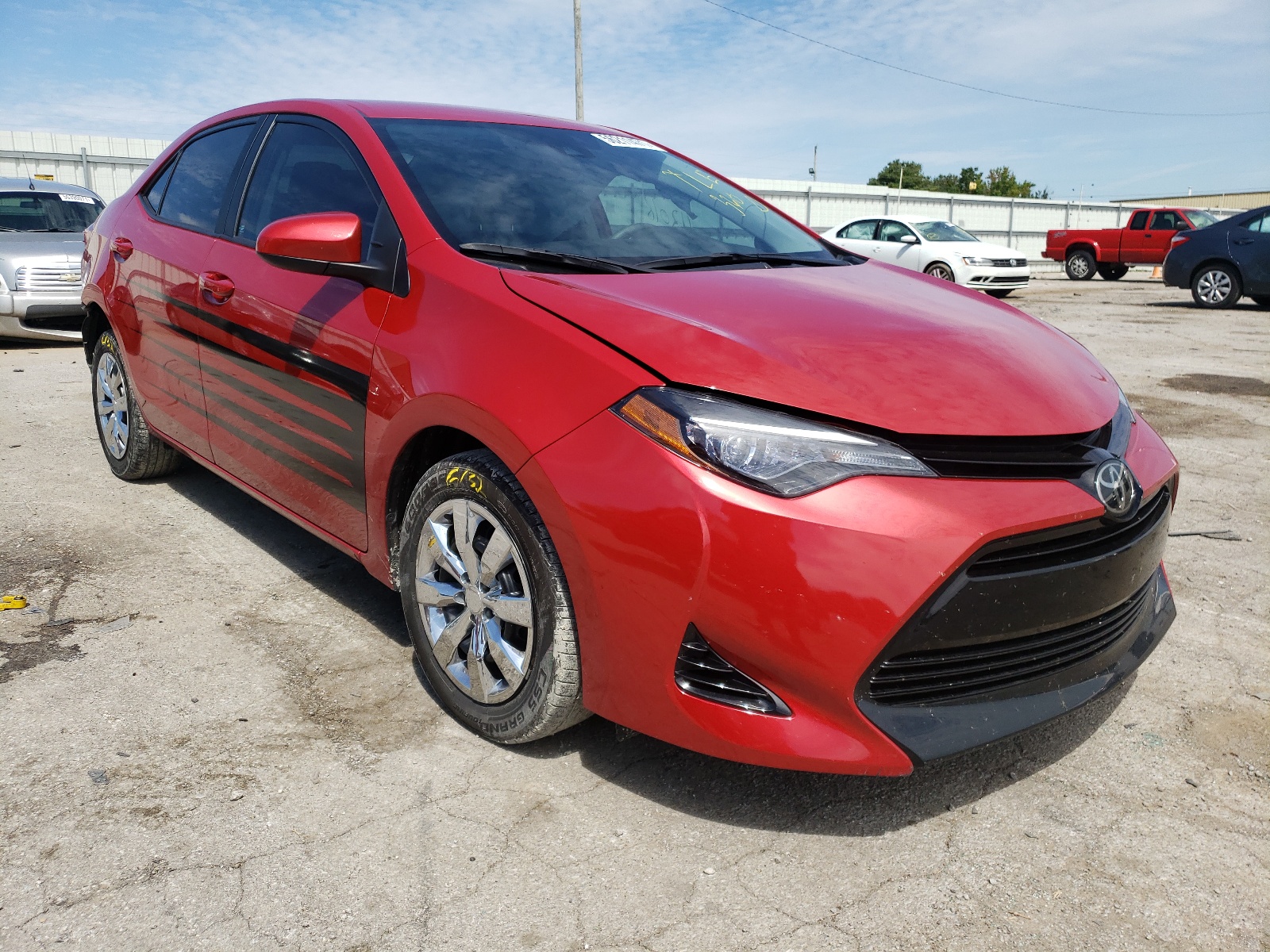 Photo 1 from auction – 2018 TOYOTA COROLLA L with VIN 2T1BURHE0JC995873