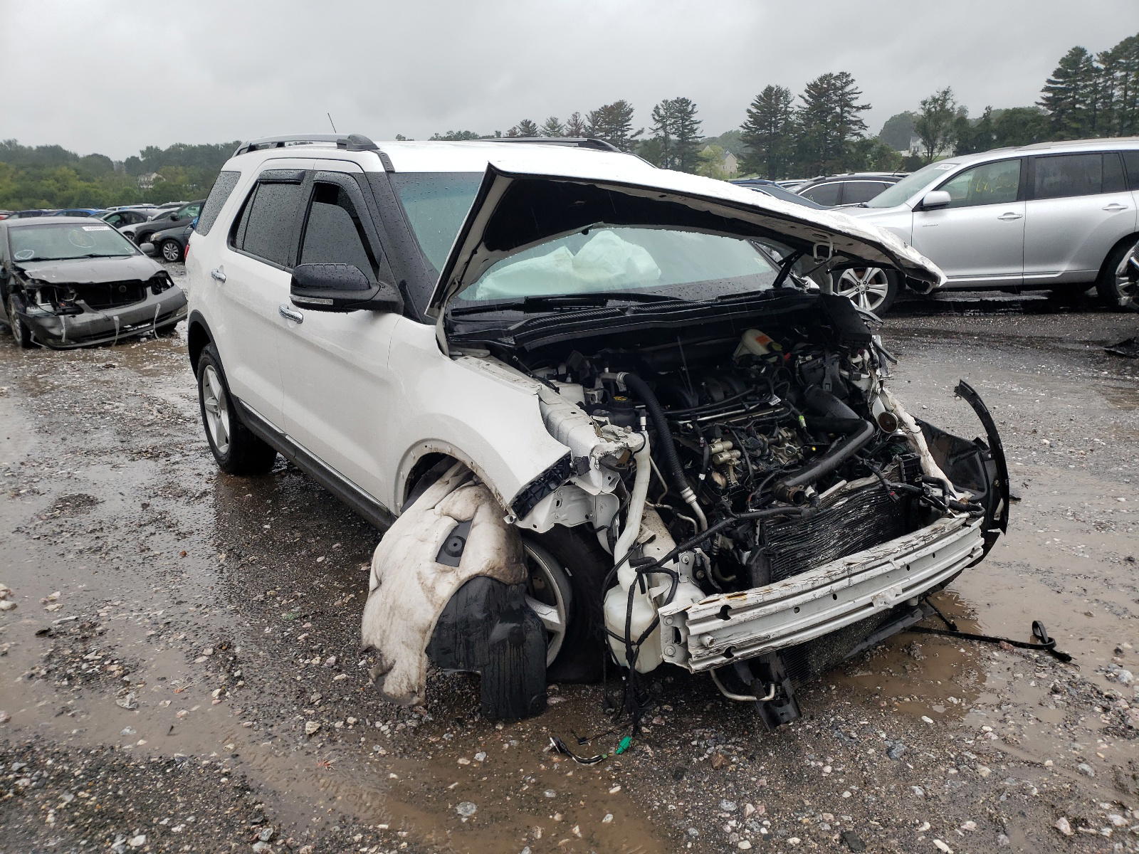 FORD EXPLORER X 2013 with VIN 1FM5K8D85DGB81295 - Photo from auction