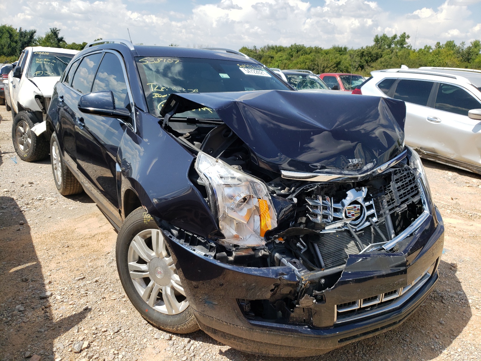 Photo 1 from auction – 2014 CADILLAC SRX LUXURY with VIN 3GYFNEE32ES538107