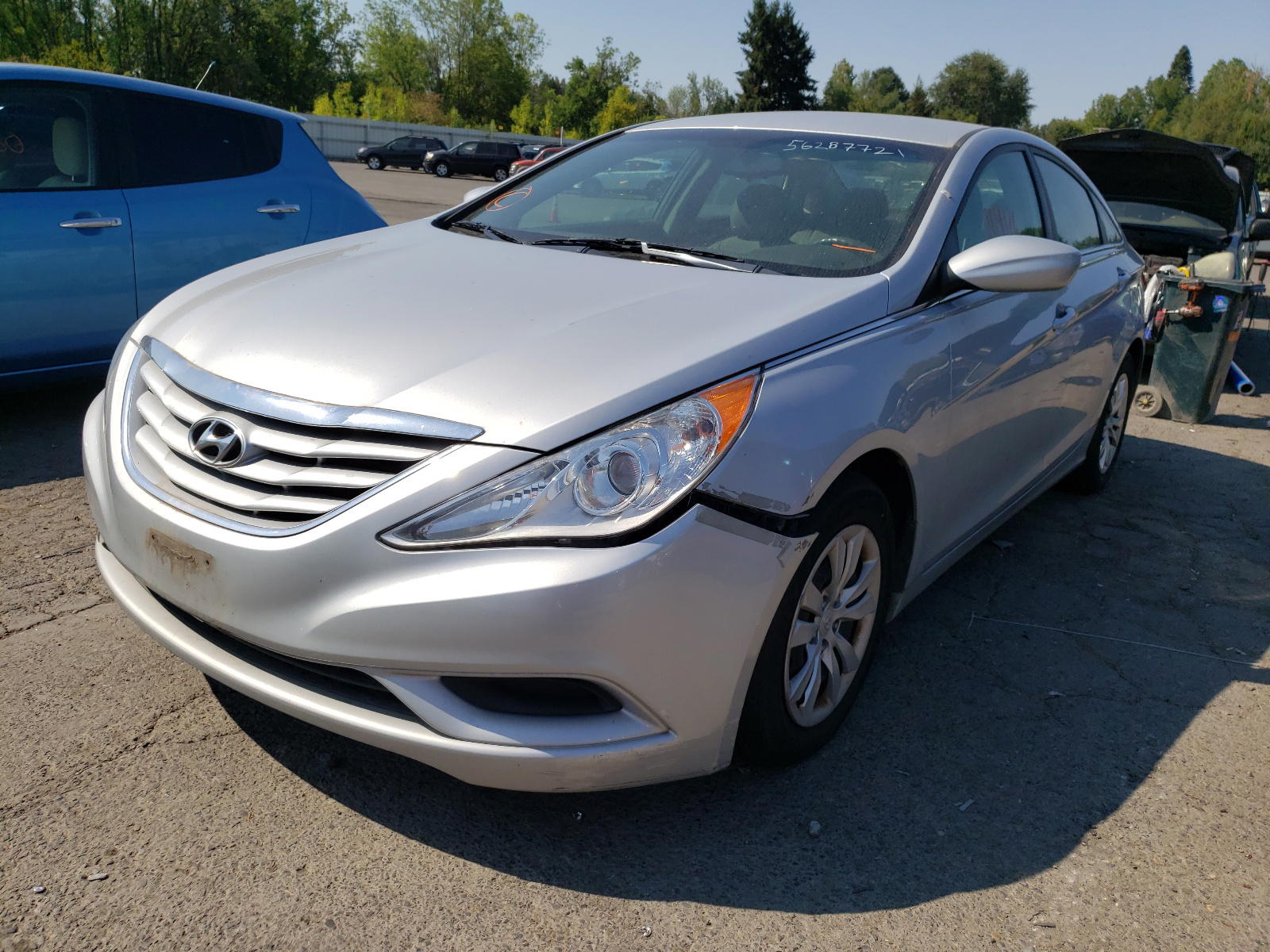 Photo 2 from auction – 2012 HYUNDAI SONATA GLS with VIN 5NPEB4AC5CH310023