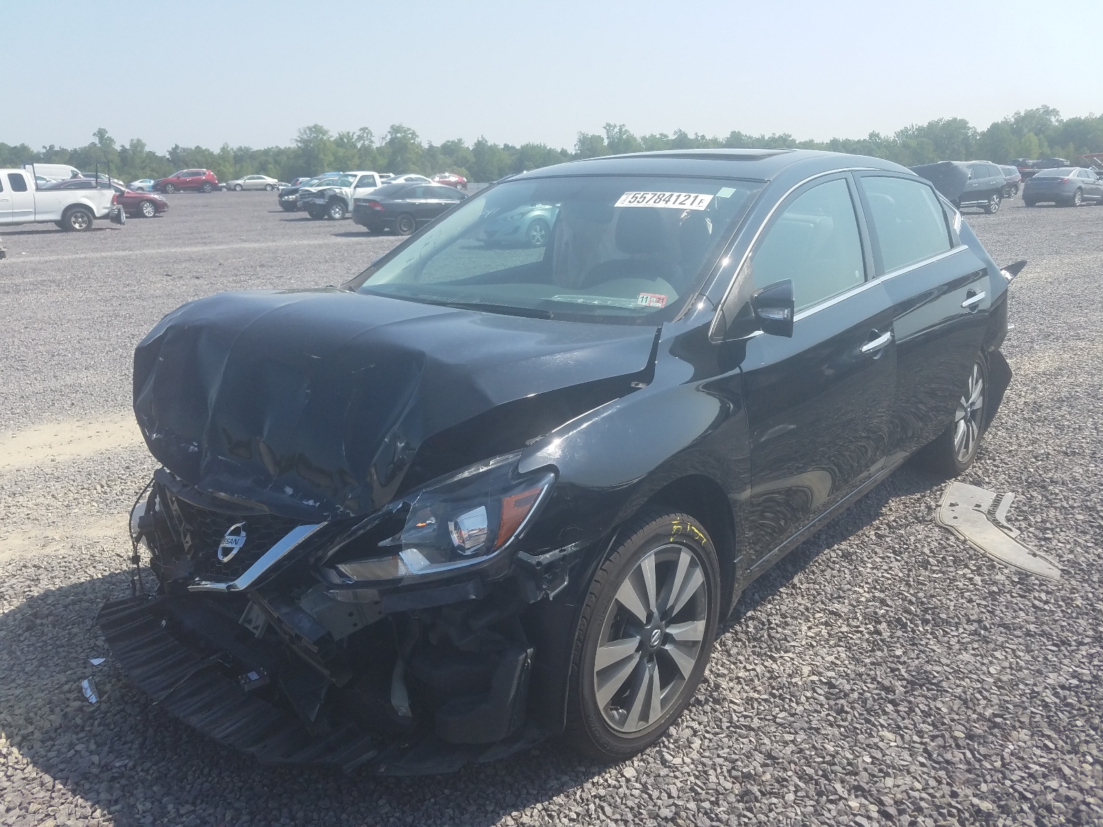 Photo 2 from auction – 2016 NISSAN SENTRA S with VIN 3N1AB7AP2GY334293