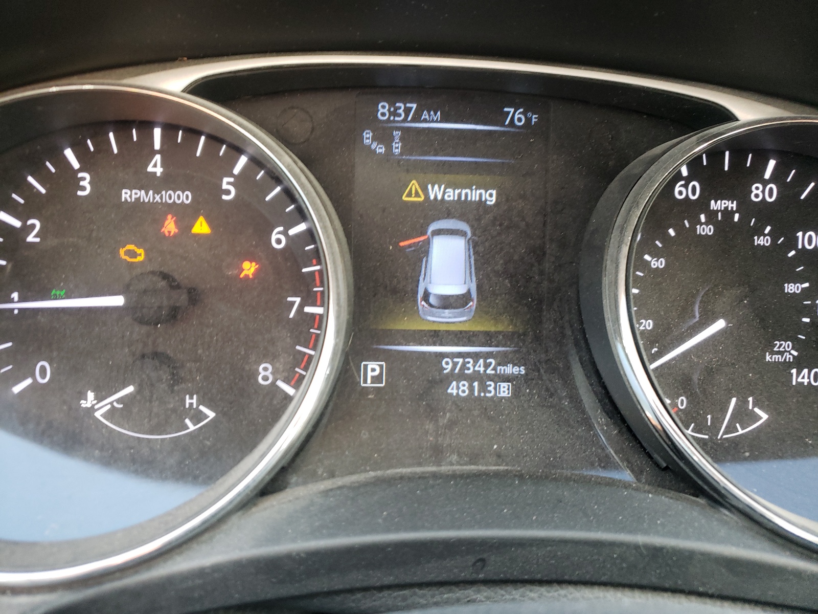 Photo 8 from auction – 2014 NISSAN ROGUE S with VIN 5N1AT2MV9EC867640