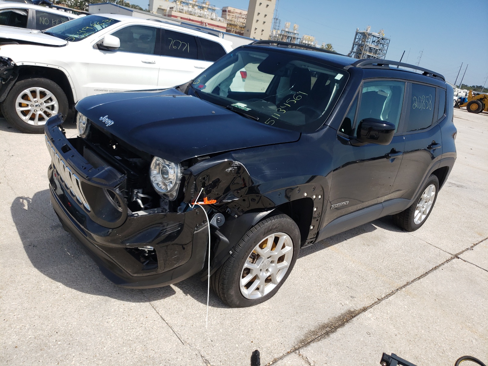 Photo 2 from auction – 2019 JEEP RENEGADE L with VIN ZACNJBBB9KPK57178
