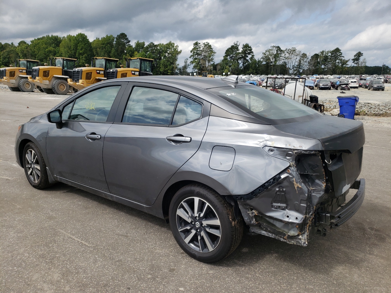 Photo 3 from auction – 2021 NISSAN VERSA SV with VIN 3N1CN8EVXML810670