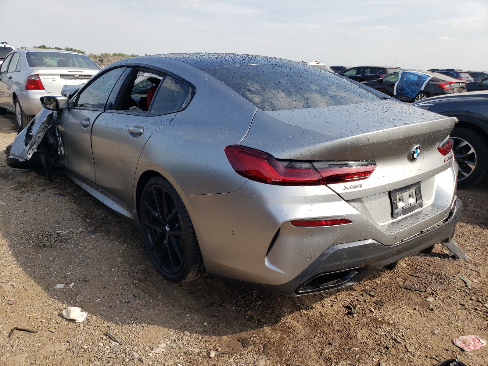 Photo 3 from auction – 2021 BMW M850XI with VIN WBAGV8C08MCF72450