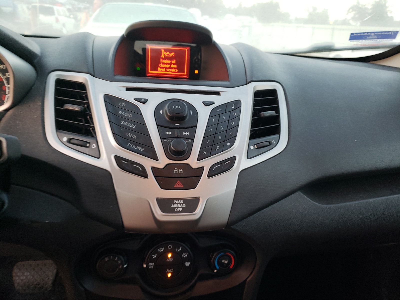 Photo 9 from auction – 2013 FORD FIESTA SE with VIN 3FADP4BJ0DM214554