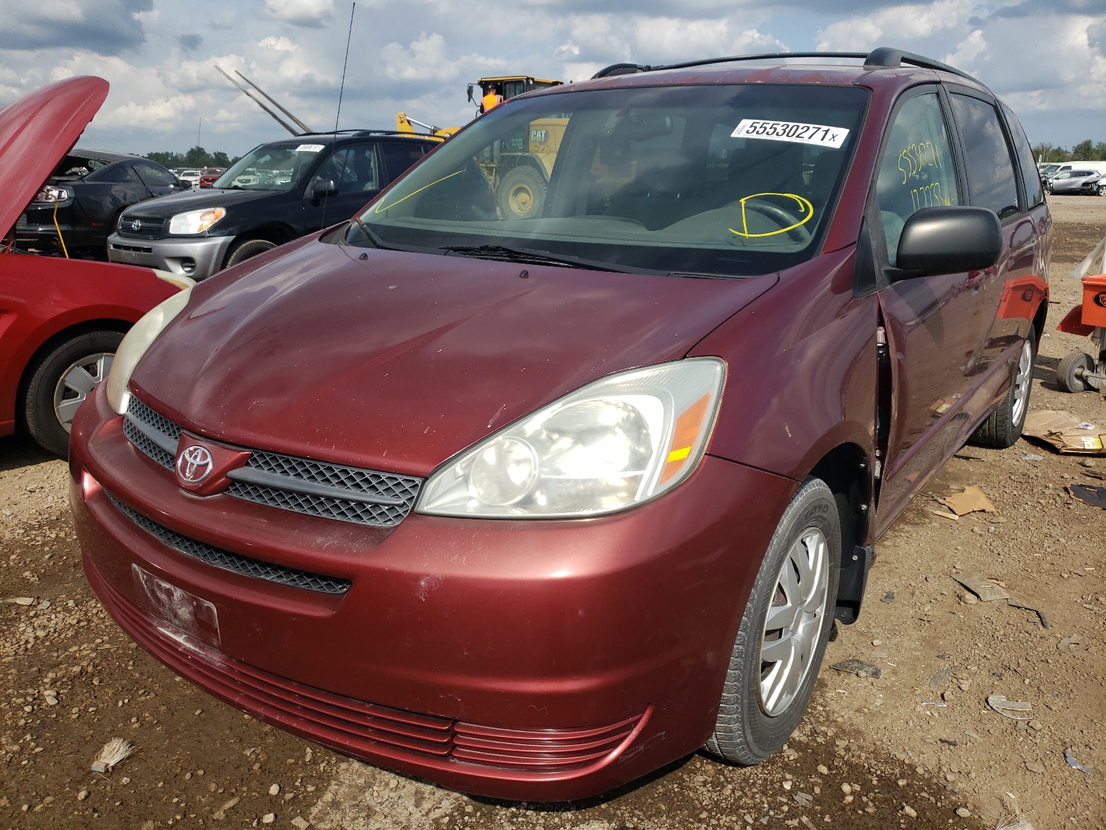 Photo 2 from auction – 2004 TOYOTA SIENNA with VIN 5TDZA23CX4S034634
