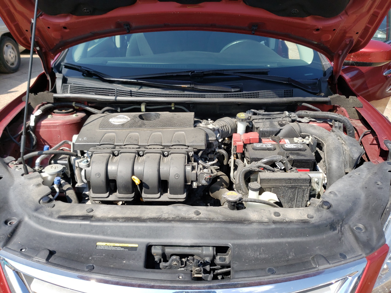 Photo 7 from auction – 2015 NISSAN SENTRA S with VIN 3N1AB7AP1FY292990