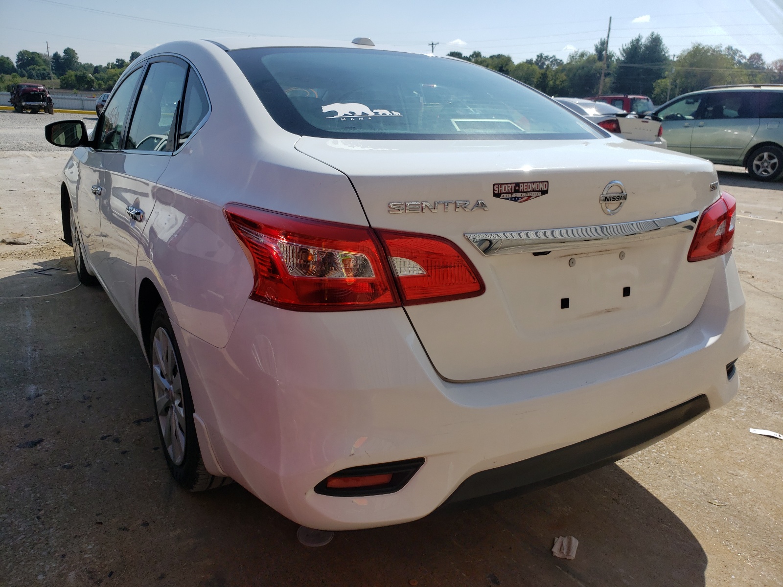 Photo 3 from auction – 2017 NISSAN SENTRA S with VIN 3N1AB7AP0HY248322