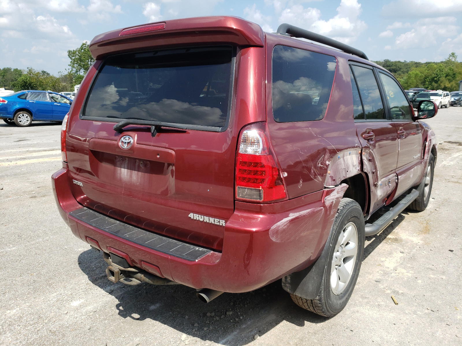 Photo 4 from auction – 2008 TOYOTA 4RUNNER SR with VIN JTEBT14R088043714