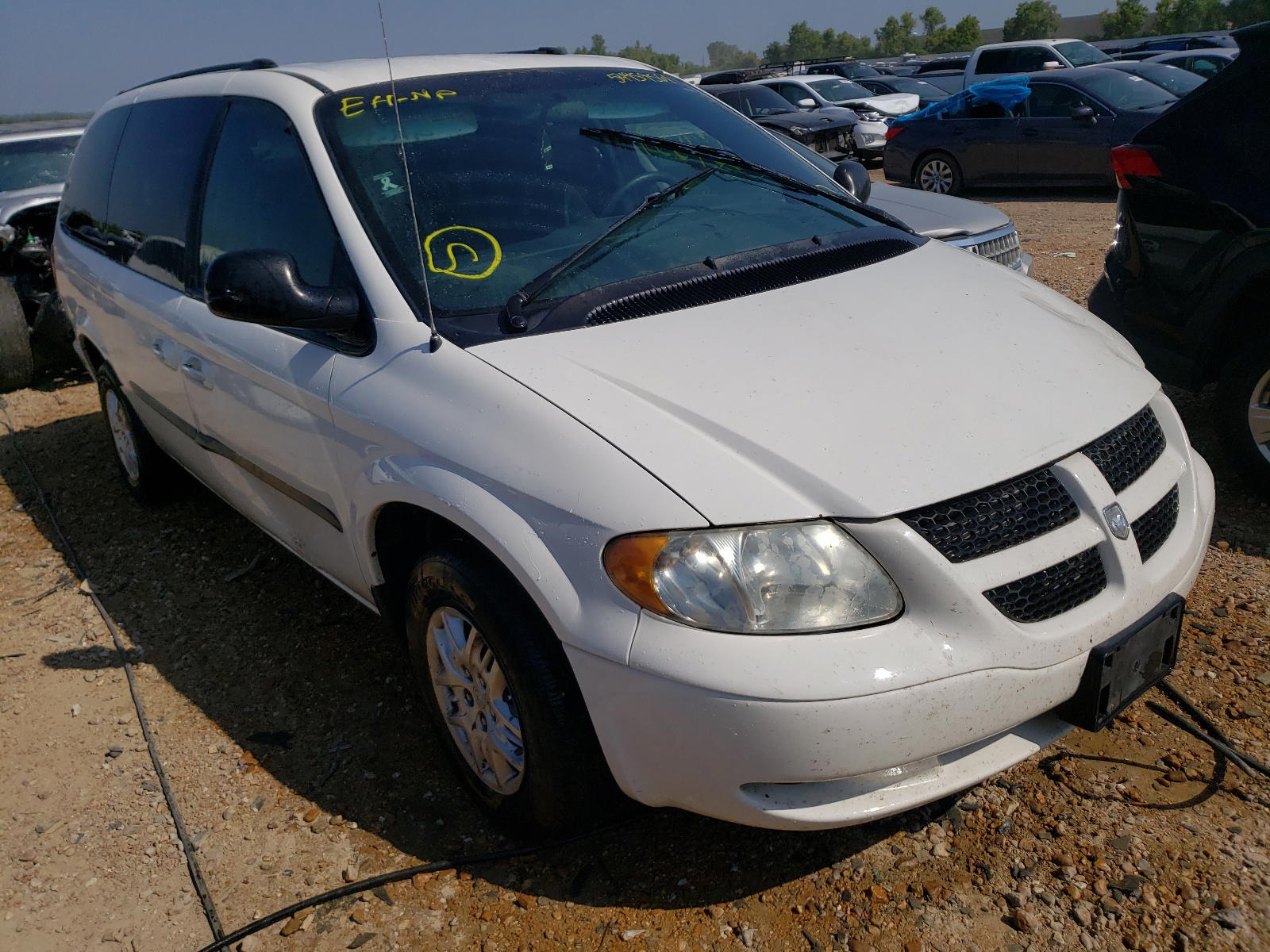 DODGE GRAND CARA 2003 with VIN 2D4GP44323R127710 - Photo from auction