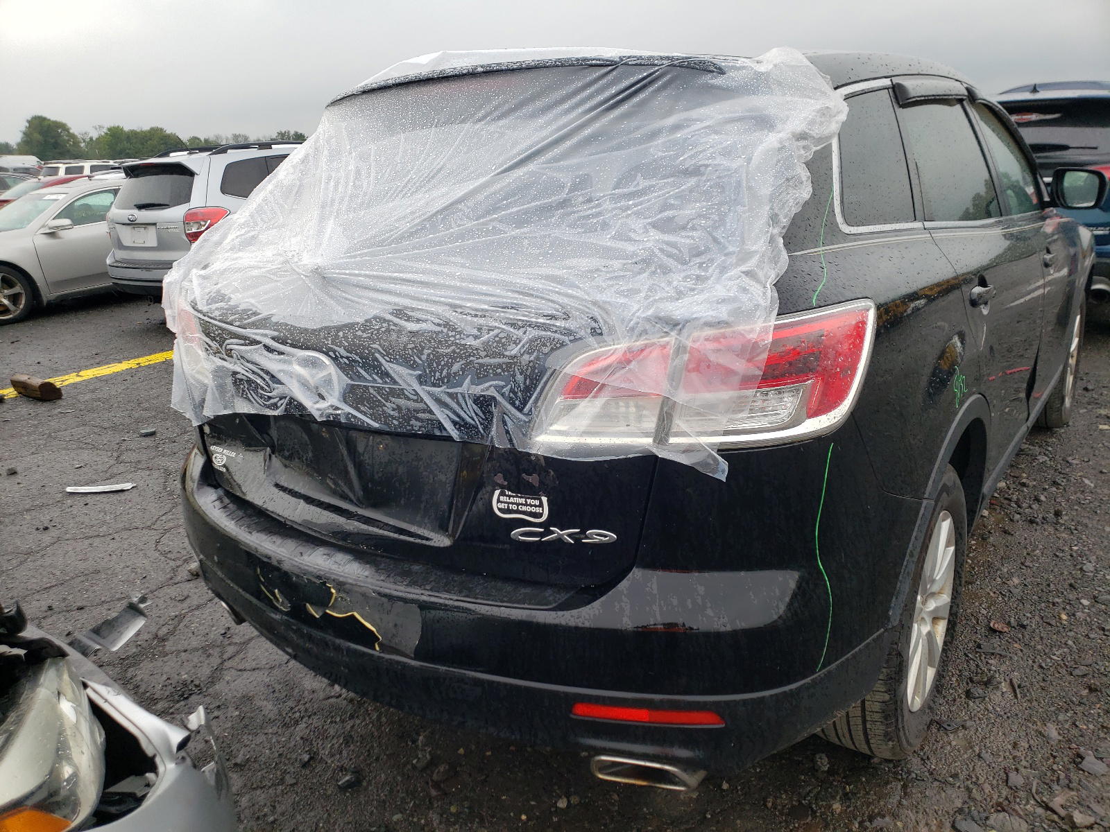 Photo 9 from auction – 2008 MAZDA CX-9 with VIN JM3TB38V080141758