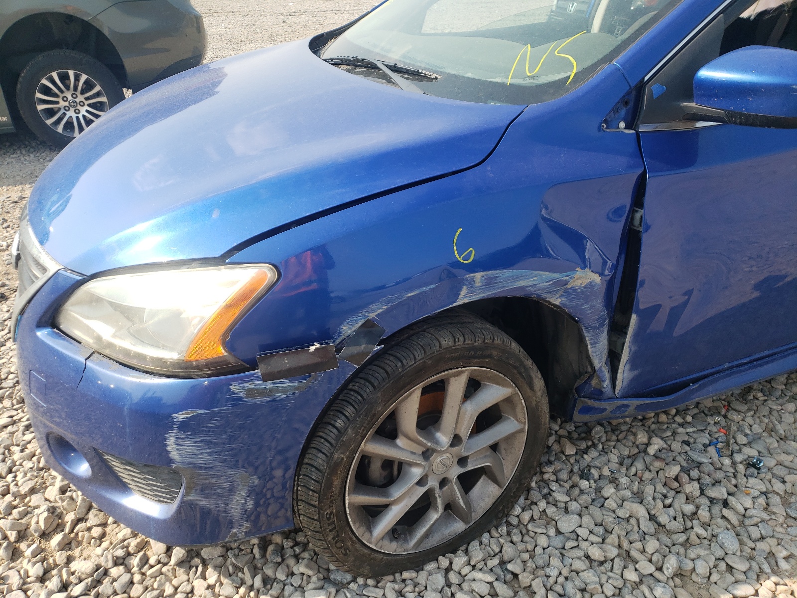 Photo 9 from auction – 2014 NISSAN SENTRA S with VIN 3N1AB7AP6EL606368