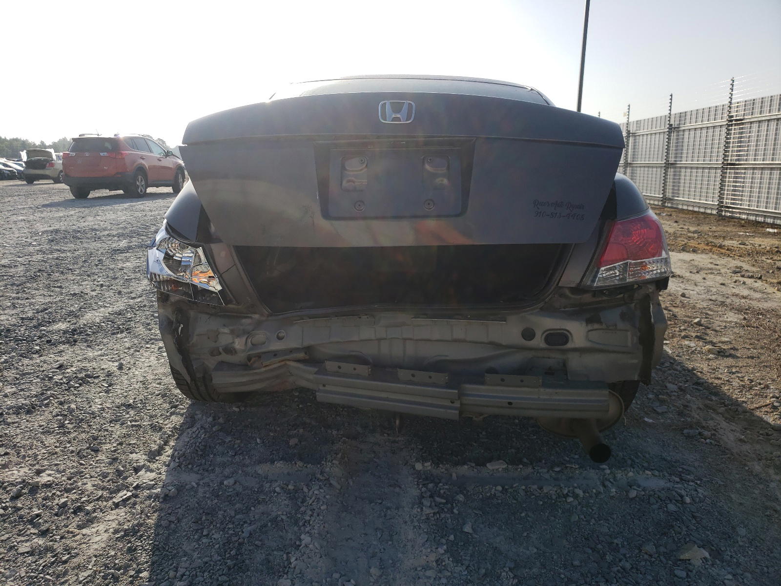 Photo 9 from auction – 2008 HONDA ACCORD with VIN JHMCP26458C000342