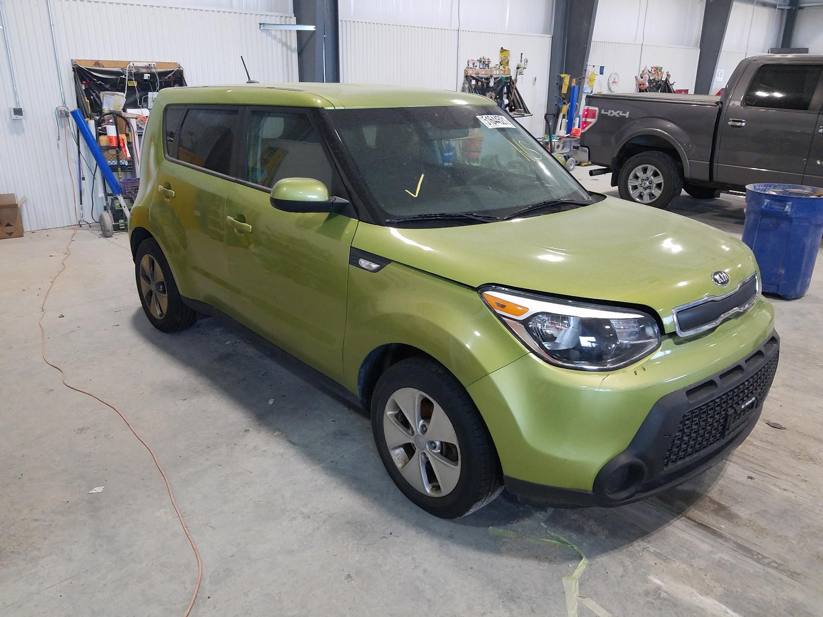 KIA SOUL 2014 with VIN KNDJN2A26E7735520 - Photo from auction