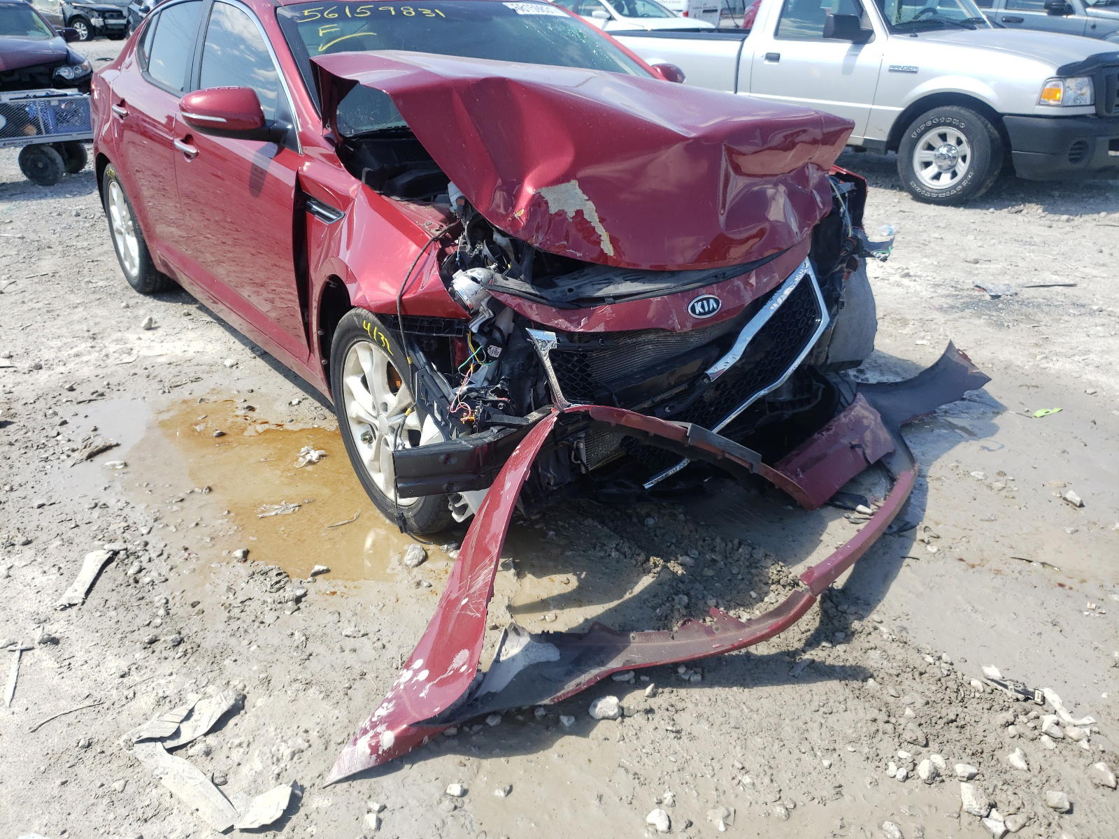 Photo 9 from auction – 2012 KIA OPTIMA EX with VIN 5XXGN4A7XCG007639