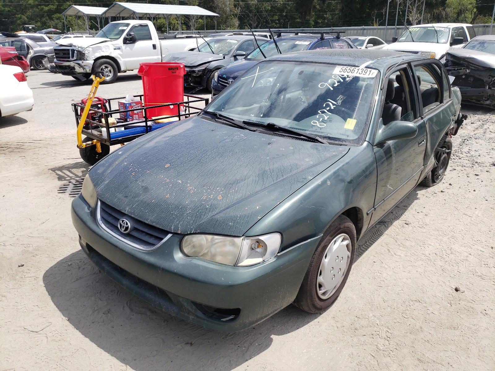 Photo 2 from auction – 2001 TOYOTA COROLLA CE with VIN 1NXBR12E41Z489294