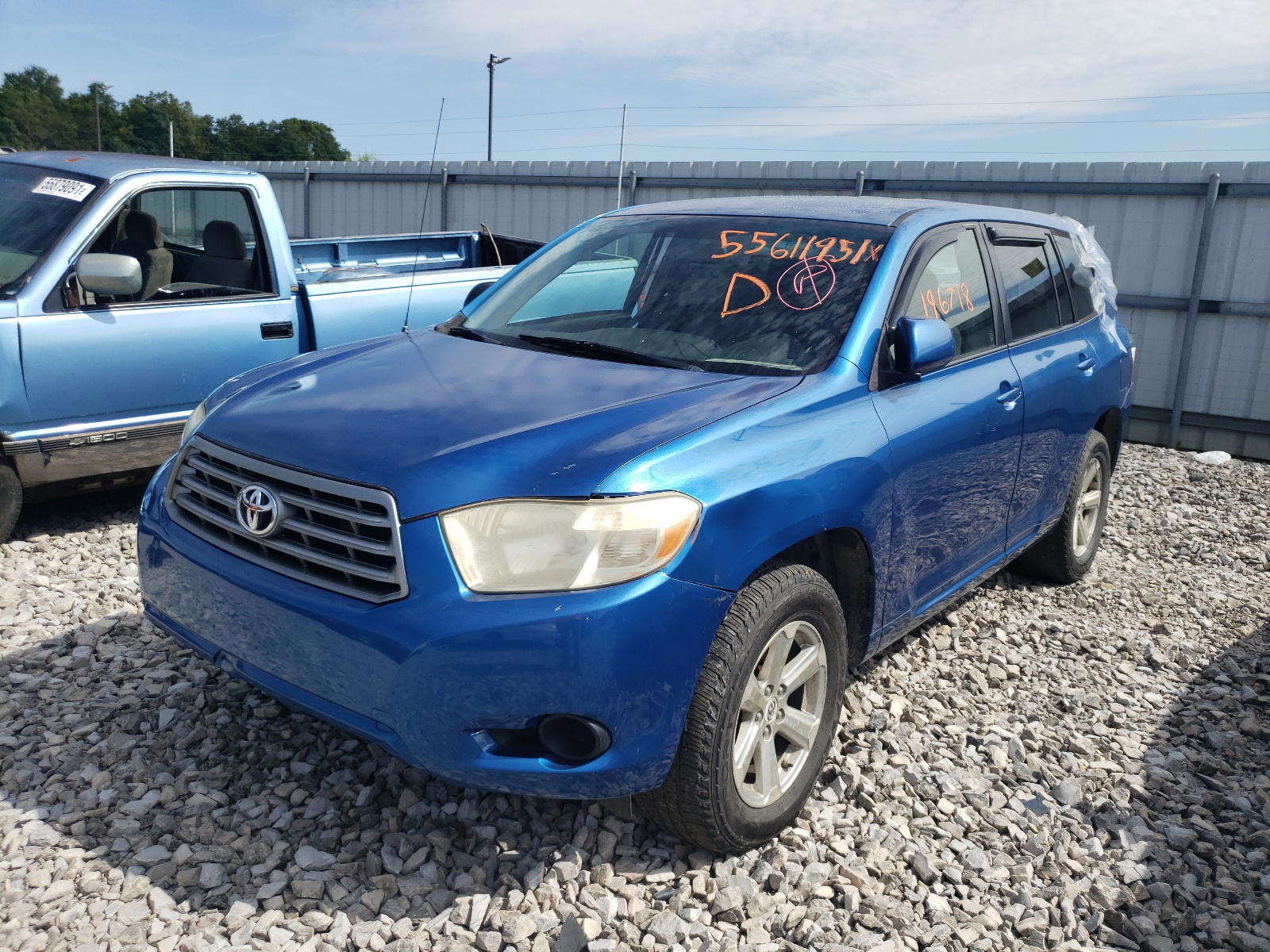 Photo 2 from auction – 2008 TOYOTA HIGHLANDER with VIN JTEES41A482044805