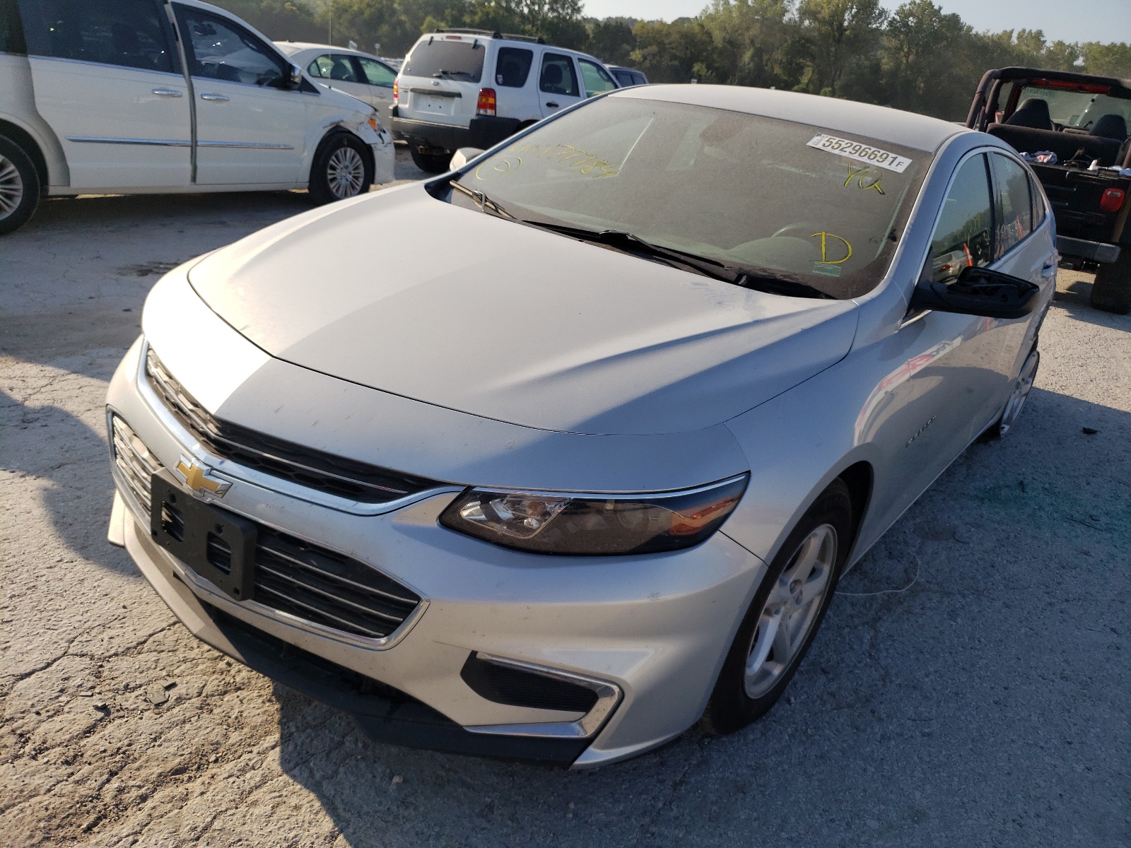 Photo 2 from auction – 2016 CHEVROLET MALIBU LS with VIN 1G1ZB5ST2GF177784