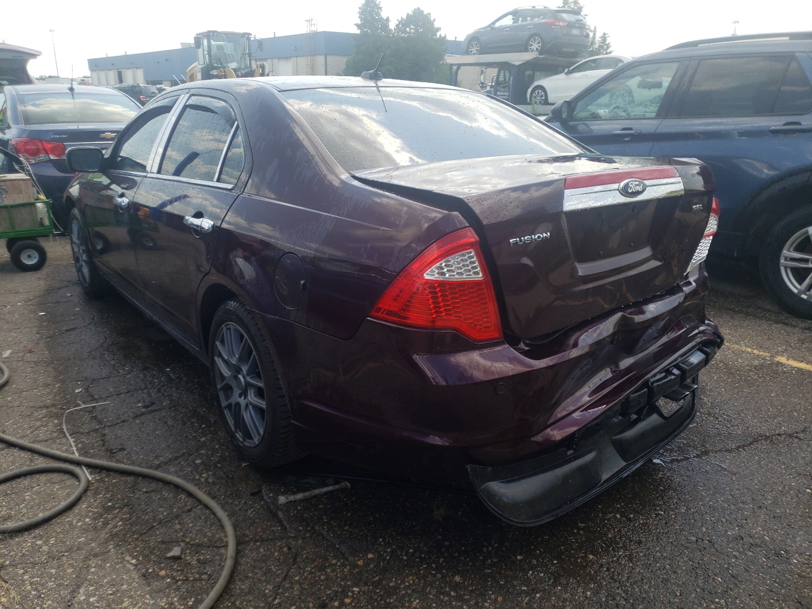 Photo 3 from auction – 2012 FORD FUSION SEL with VIN 3FAHP0JA5CR393493