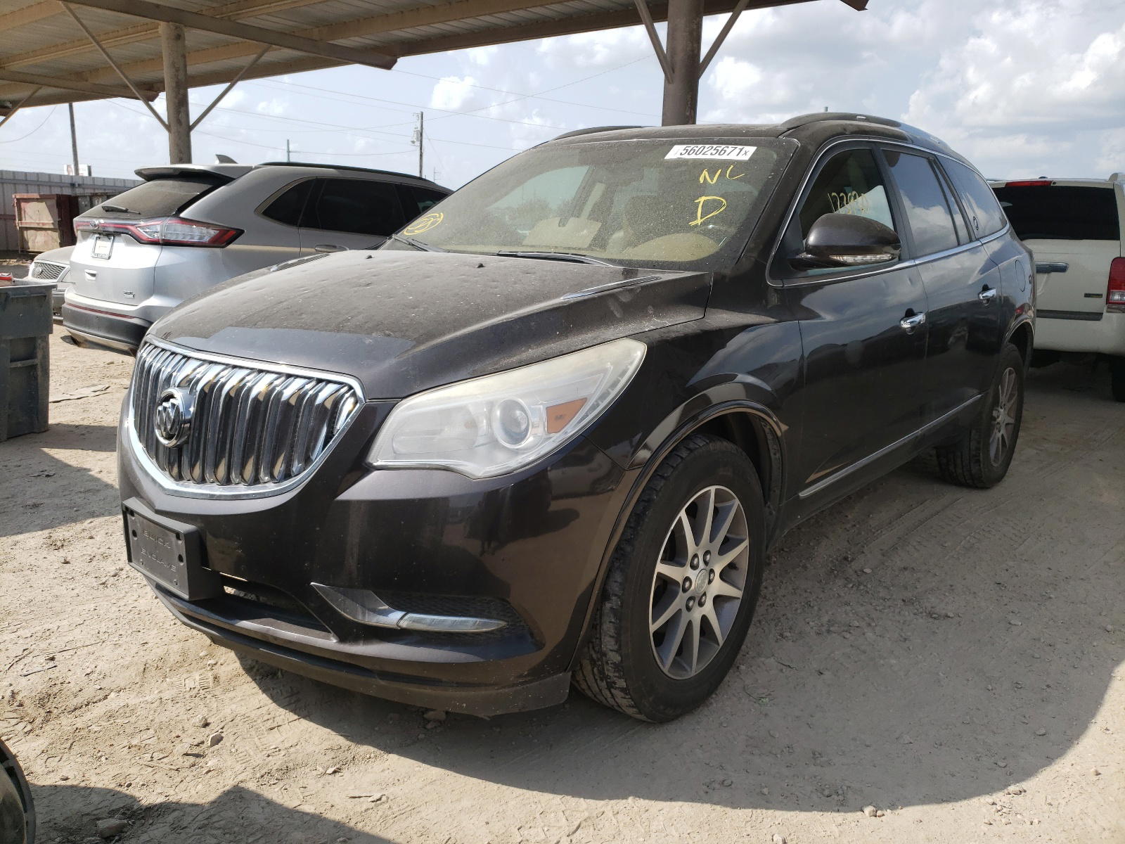 Photo 2 from auction – 2014 BUICK ENCLAVE with VIN 5GAKRBKD1EJ231468