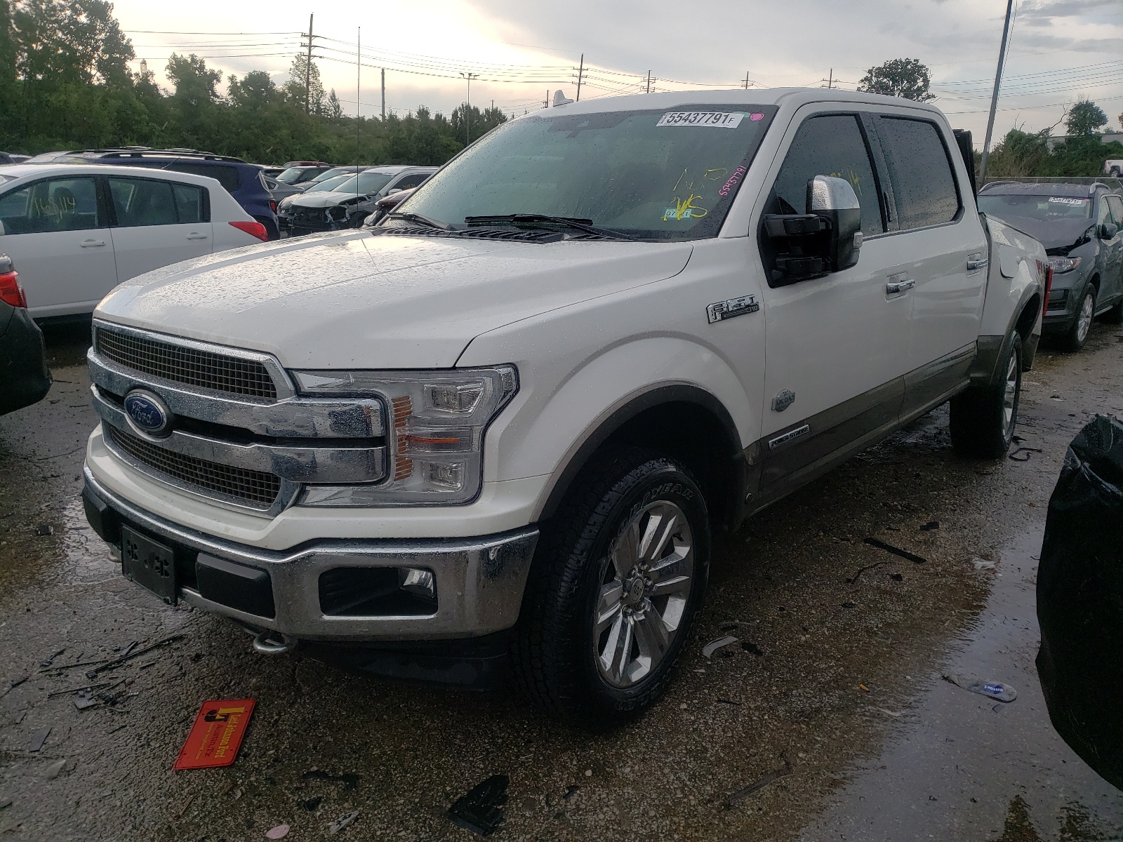 Photo 2 from auction – 2018 FORD F150 SUPER with VIN 1FTFW1E18JFD28250