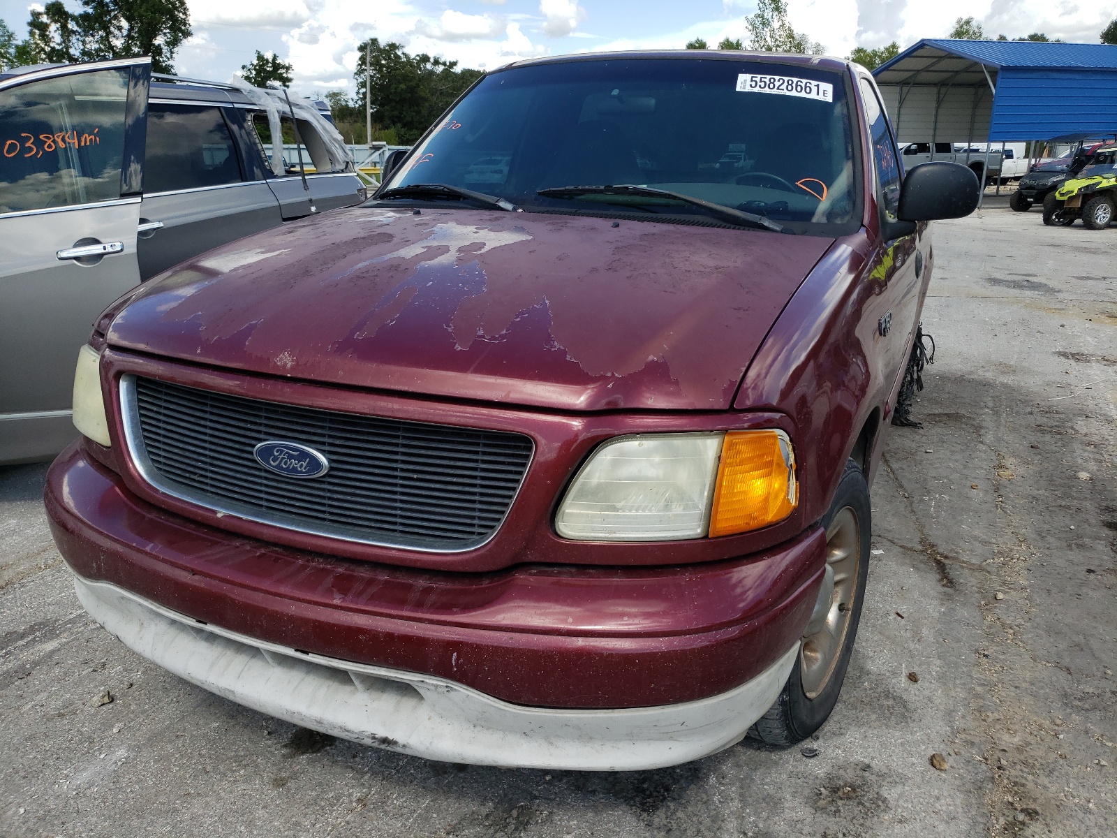 Photo 2 from auction – 2004 FORD F-150 HERI with VIN 2FTRF17234CA09633