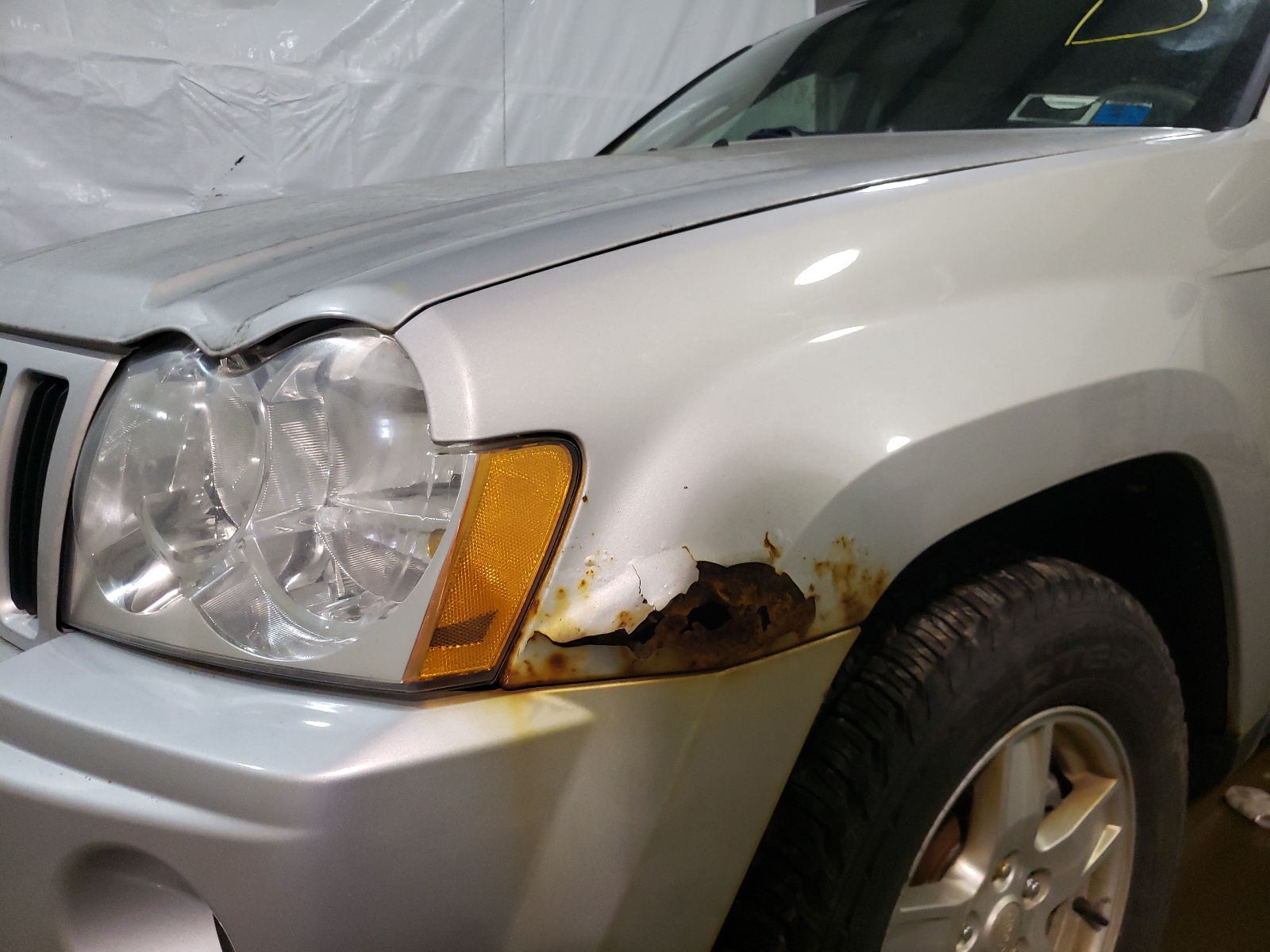 Photo 9 from auction – 2007 JEEP GRAND CHER with VIN 1J8GR48K17C677447