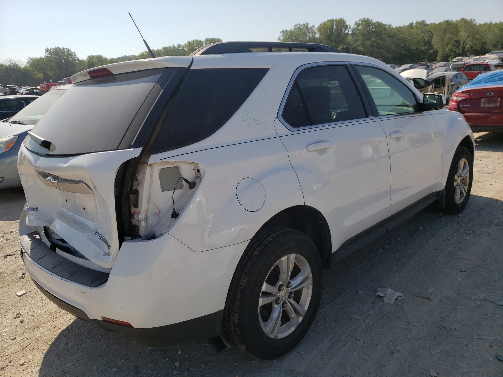 Photo 4 from auction – 2012 CHEVROLET EQUINOX LT with VIN 2GNALDEKXC1187194