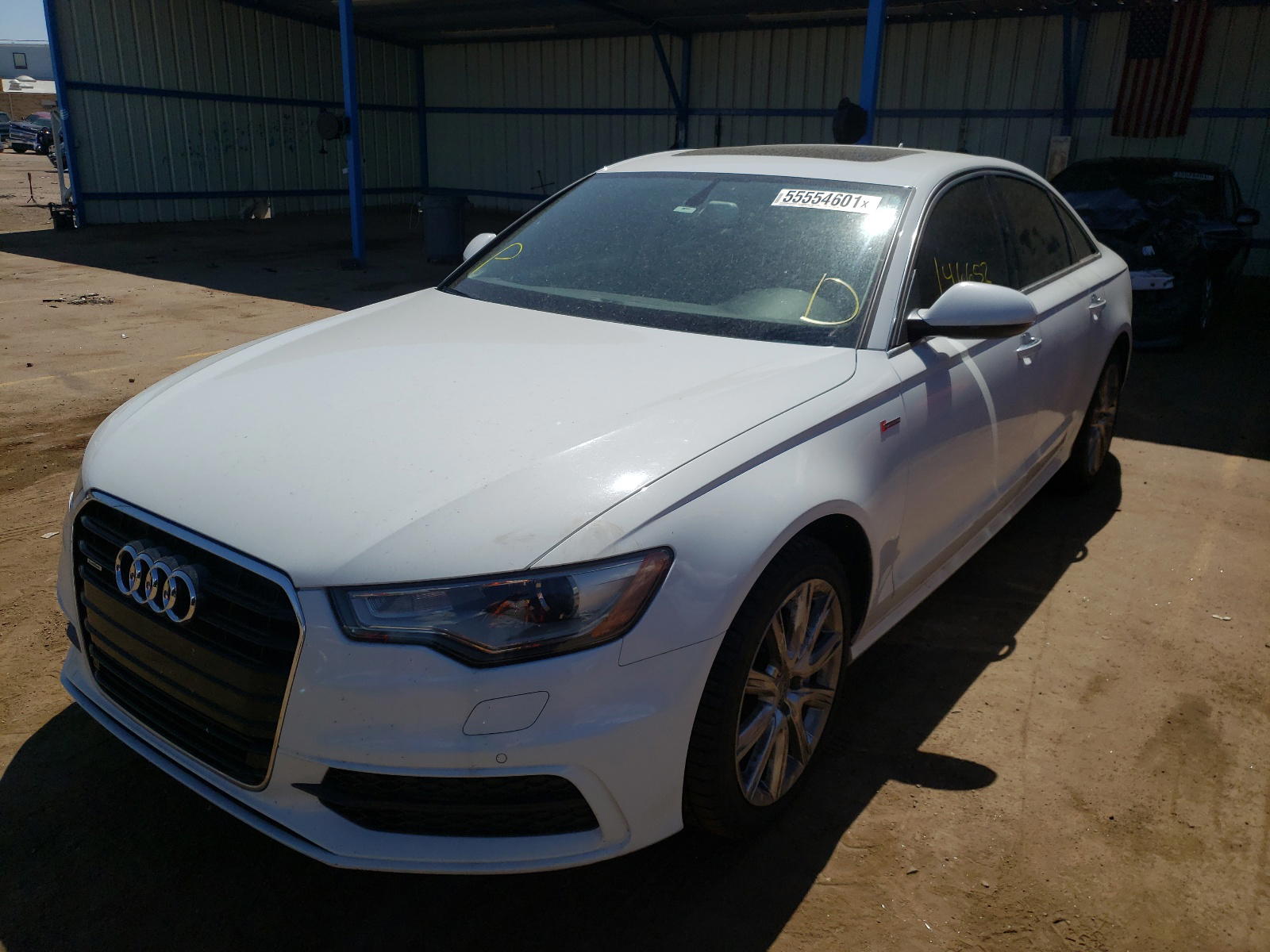 Photo 2 from auction – 2012 AUDI A6 PRESTIG with VIN WAUHGAFC1CN063148
