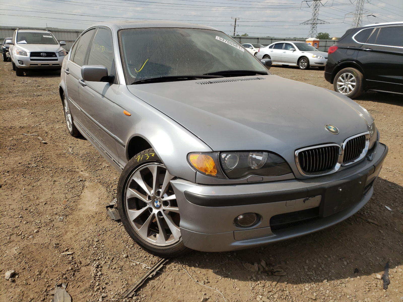 BMW 330 XI 2004 with VIN WBAEW53474PN32940 - Photo from auction