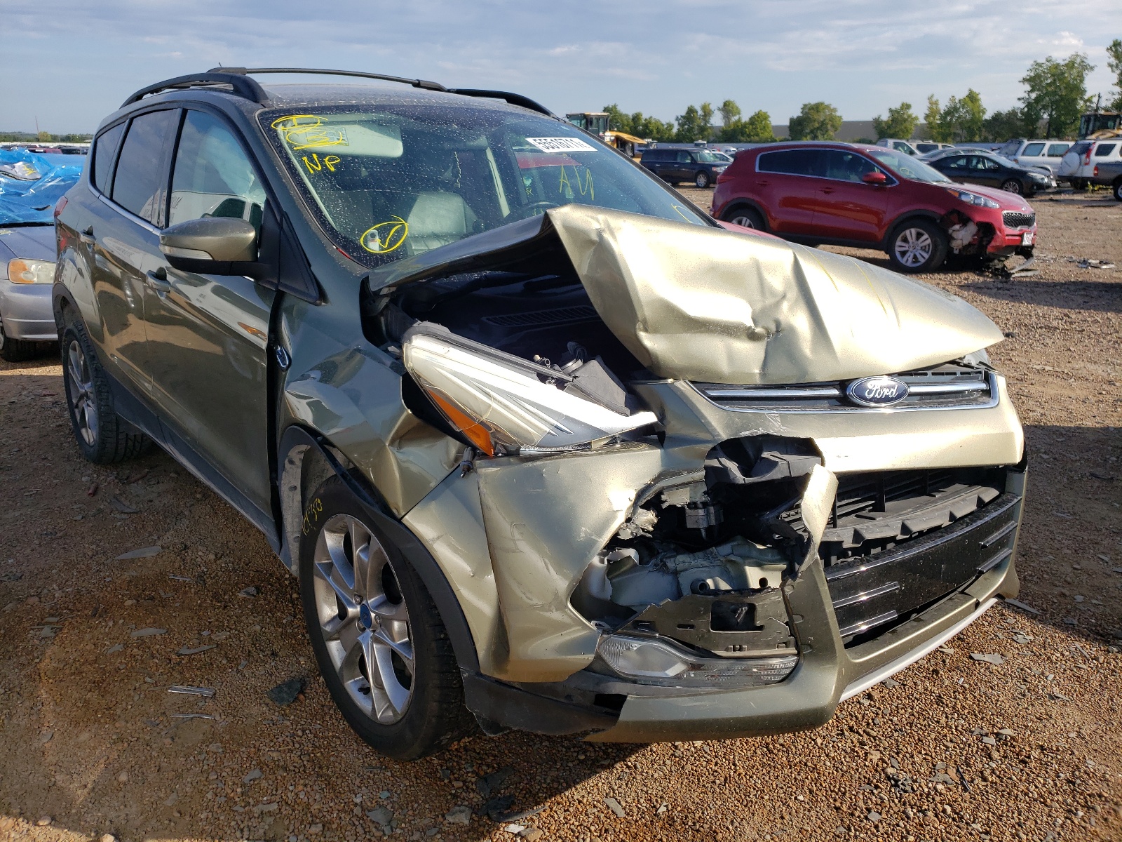 Photo 1 from auction – 2013 FORD ESCAPE SEL with VIN 1FMCU0HX6DUB55200