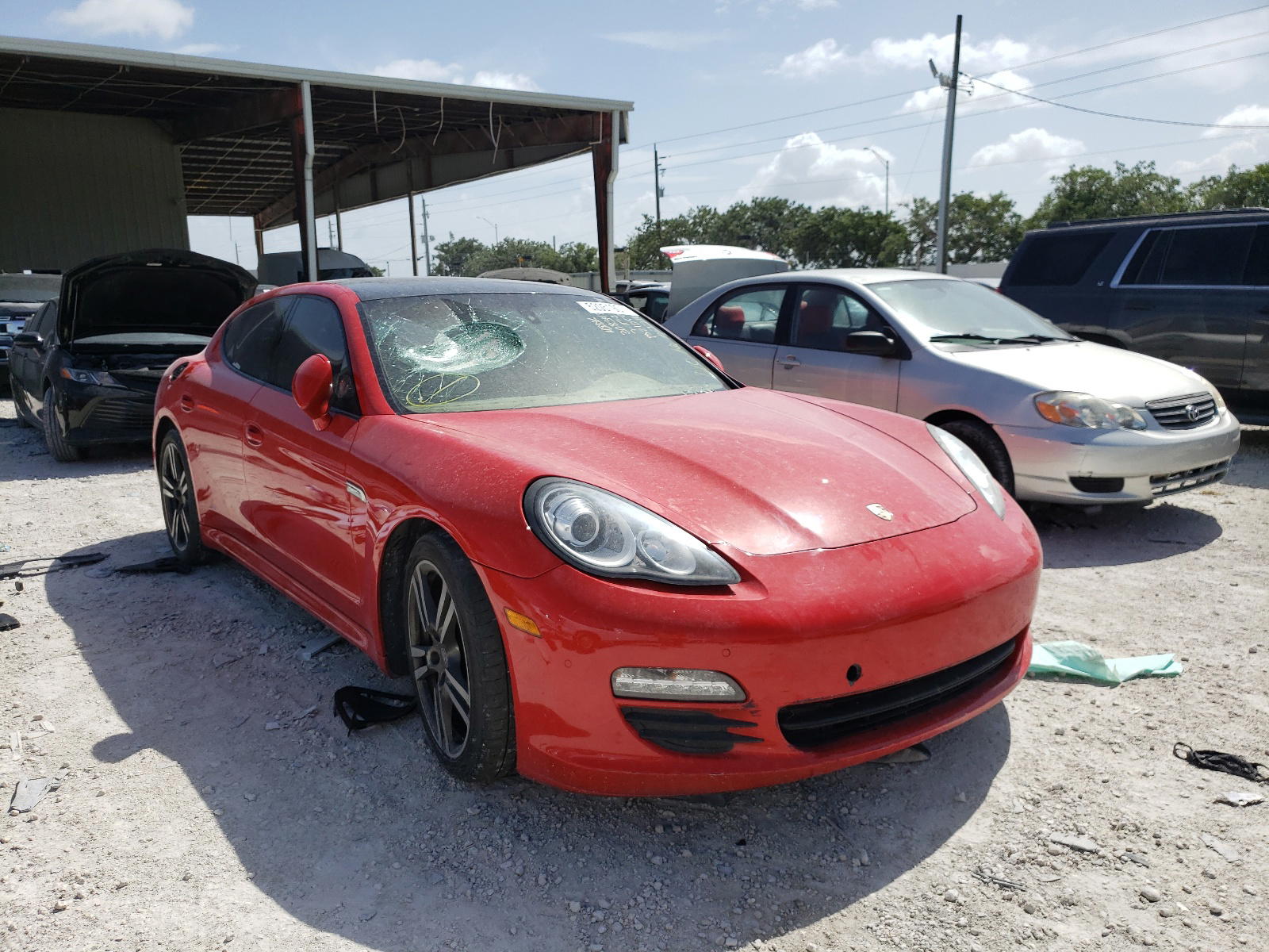 PORSCHE PANAMERA 2 2011 with VIN WP0AA2A72BL017716 - Photo from auction