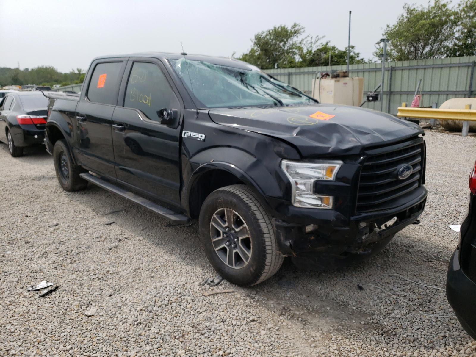 FORD F150 SUPER 2016 with VIN 1FTEW1EF4GKE82073 - Photo from auction