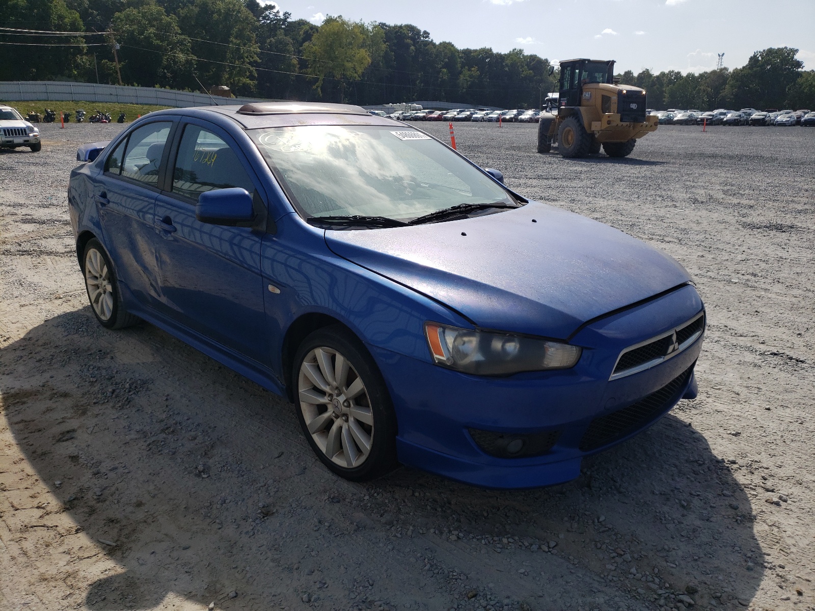 MITSUBISHI LANCER 2008 with VIN JA3AU86W69U003654 - Photo from auction
