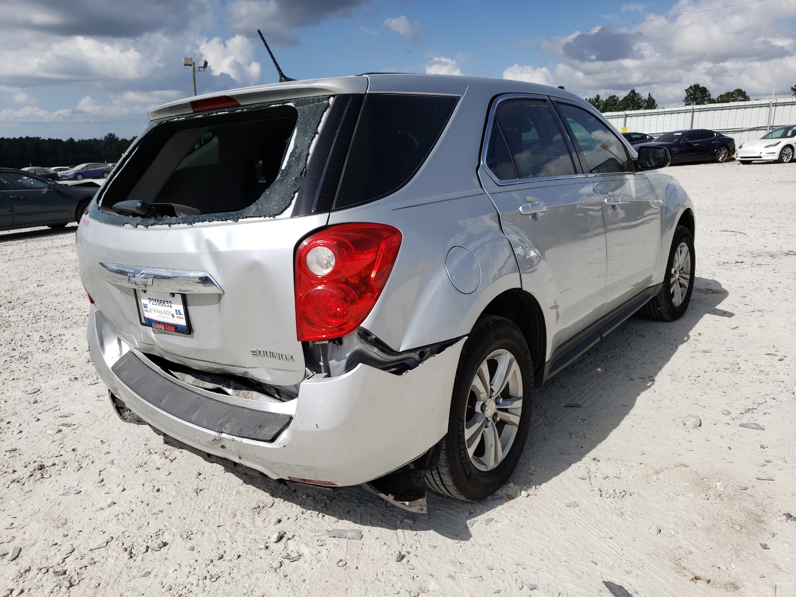 Photo 4 from auction – 2013 CHEVROLET EQUINOX with VIN 2GNALBEK5D6352240