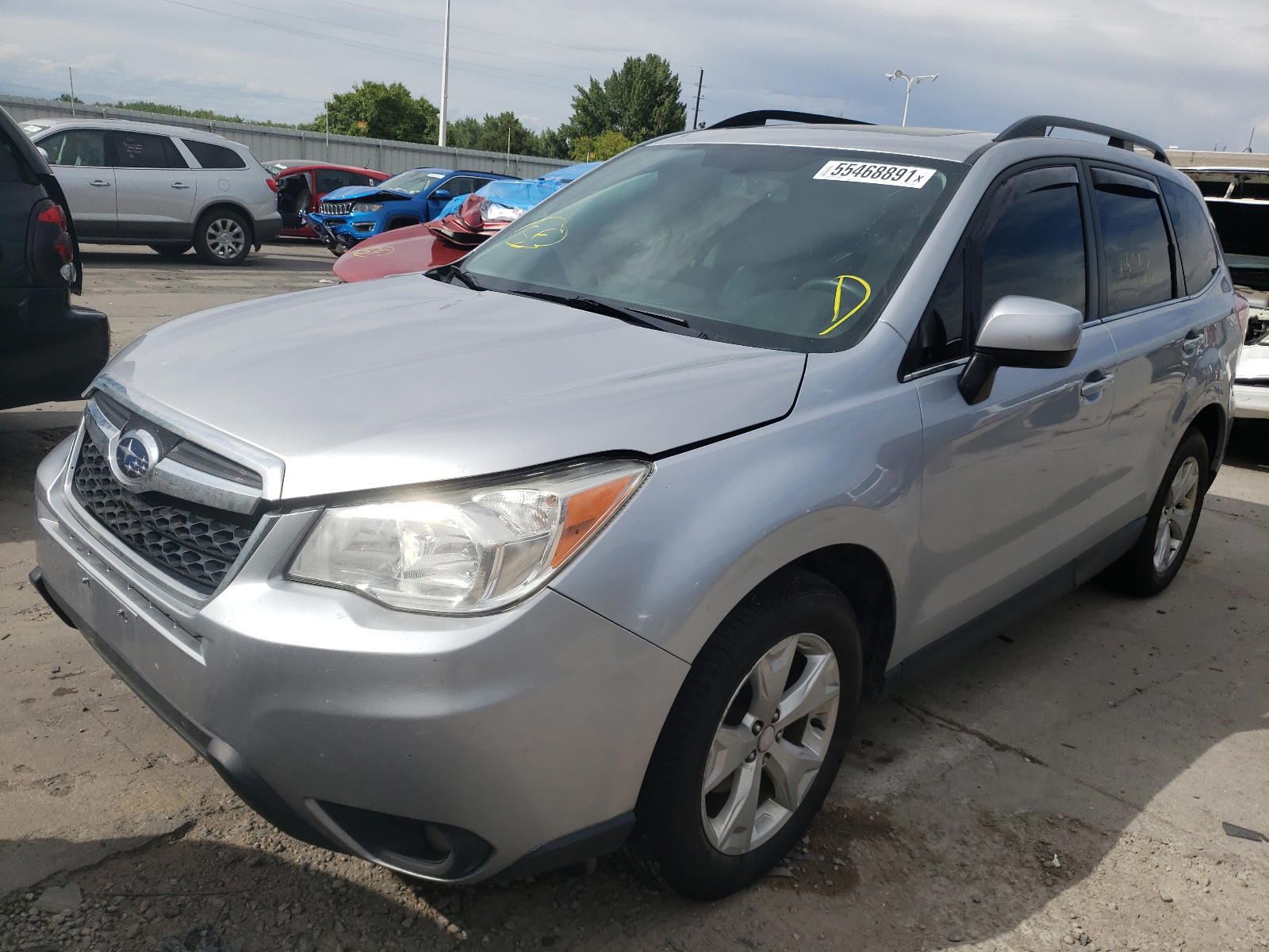 Photo 2 from auction – 2014 SUBARU FORESTER 2 with VIN JF2SJAJC1EH525566