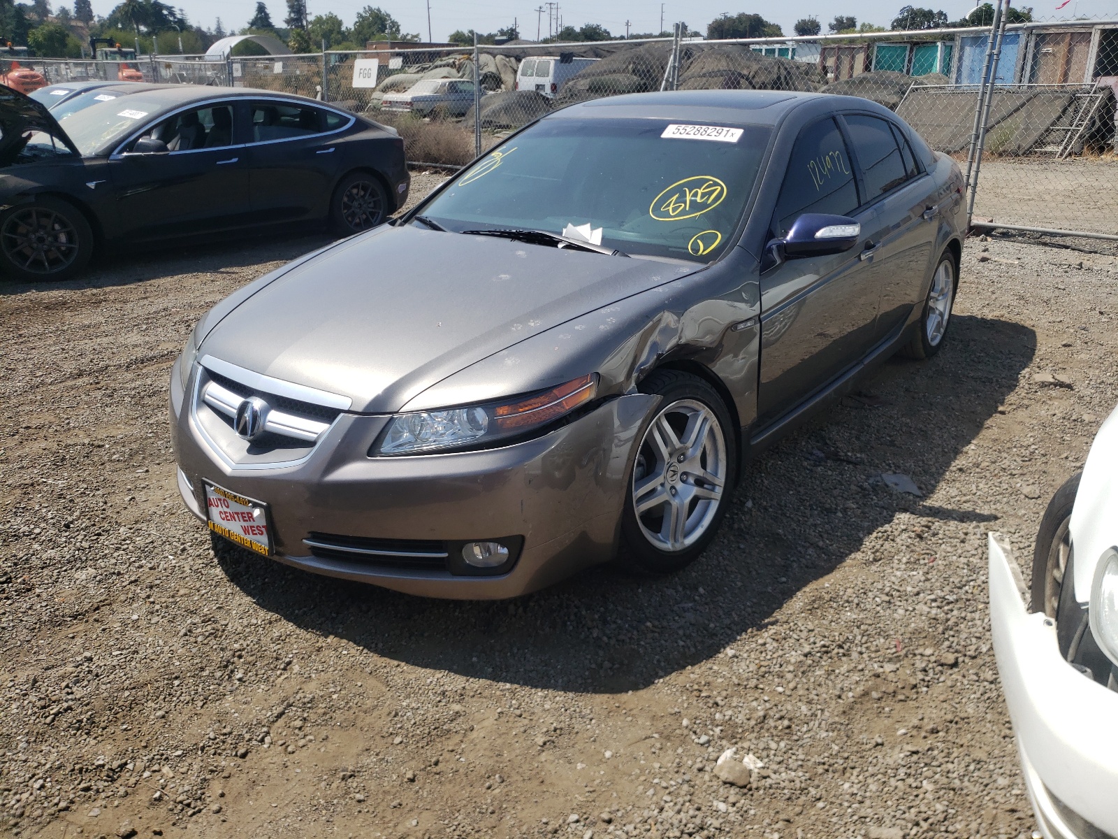 Photo 2 from auction – 2007 ACURA TL with VIN 19UUA66227A040970