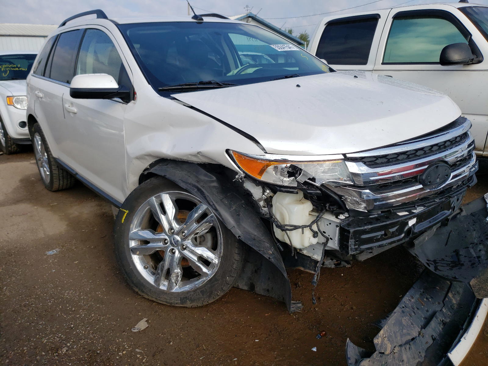 FORD EDGE LIMIT 2013 with VIN 2FMDK4KC0DBB91395 - Photo from auction