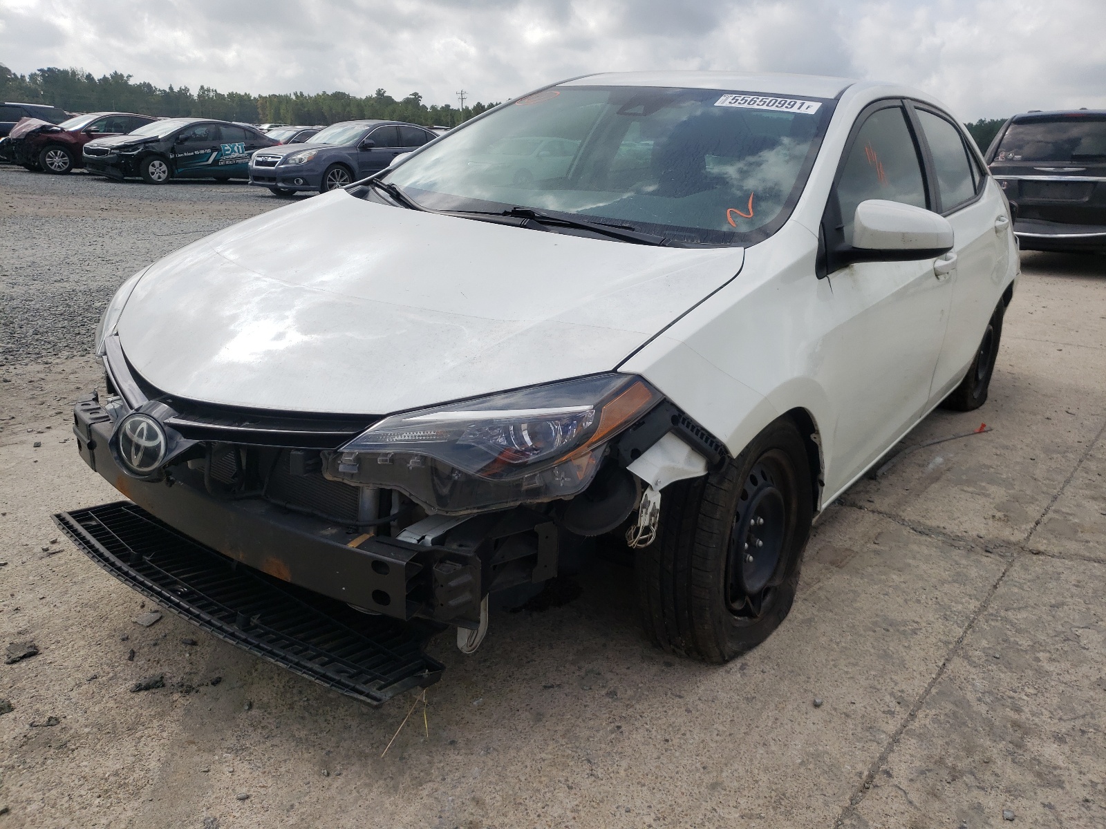 Photo 9 from auction – 2017 TOYOTA COROLLA L with VIN 5YFBURHE5HP648064
