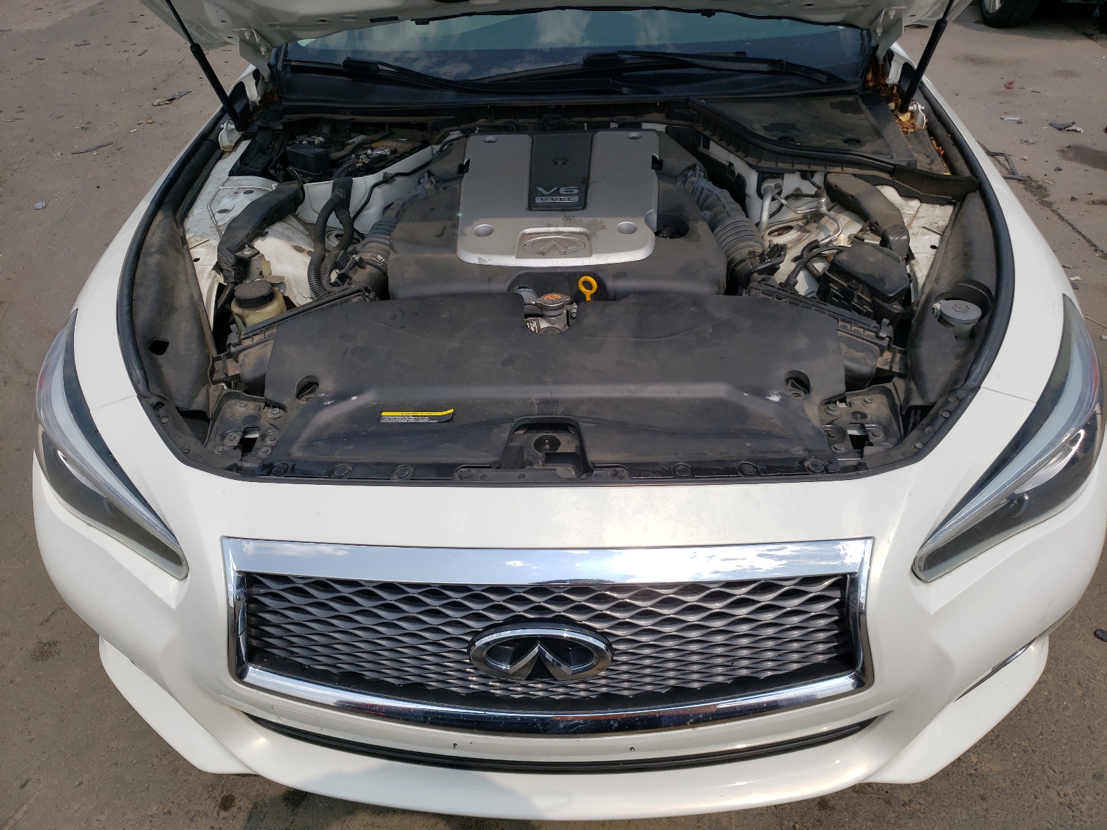 Photo 7 from auction – 2015 INFINITI Q50 BASE with VIN JN1BV7AR2FM420220