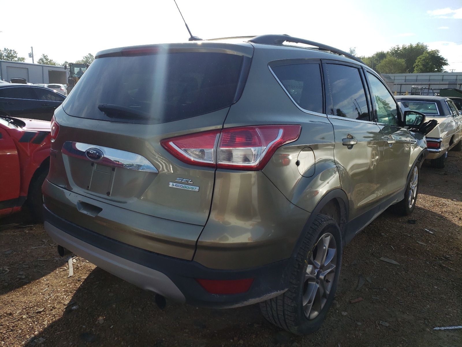 Photo 4 from auction – 2013 FORD ESCAPE SEL with VIN 1FMCU0HX6DUB55200