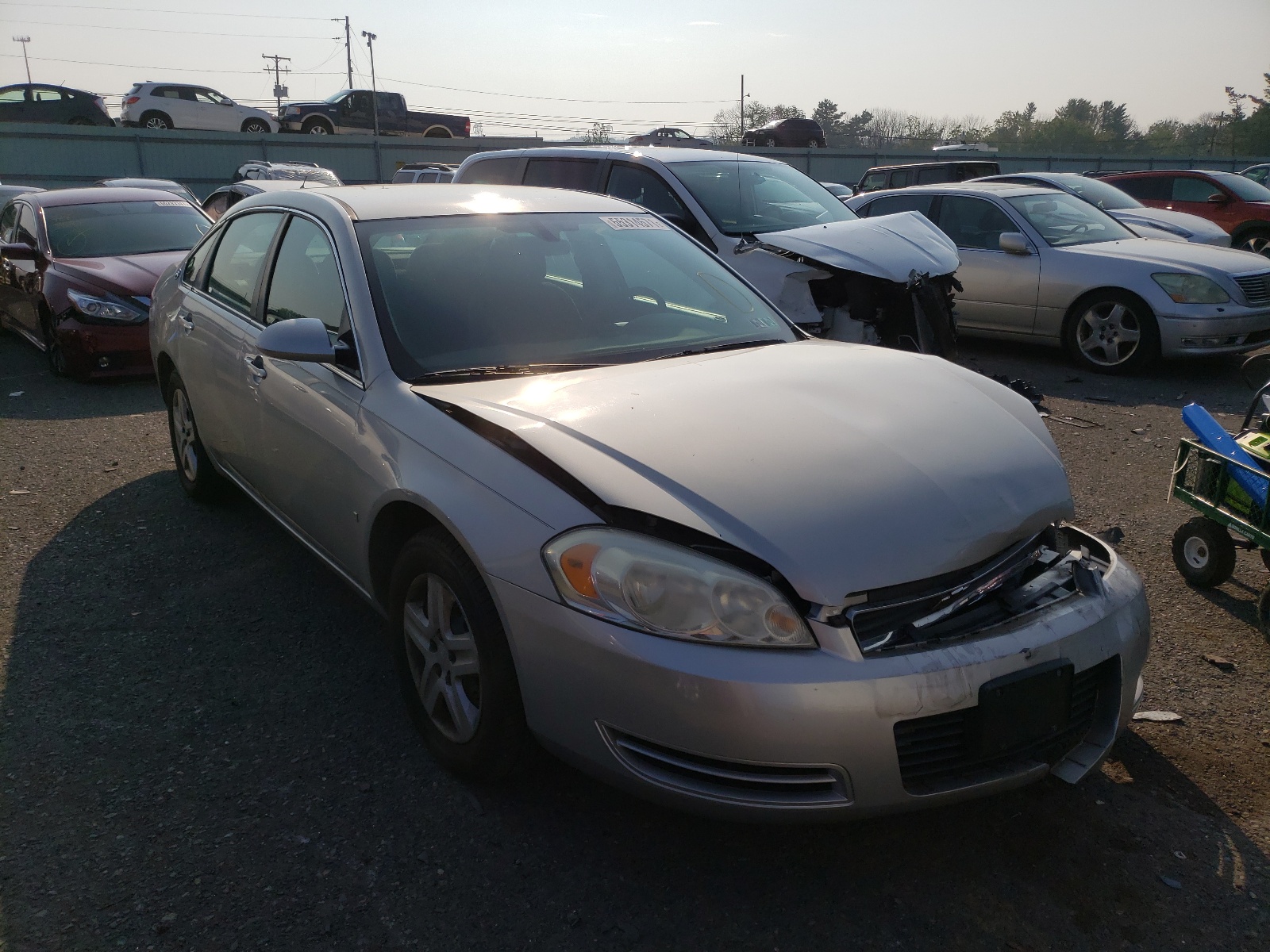 CHEVROLET IMPALA LS 2008 with VIN 2G1WB55K689191977 - Photo from auction