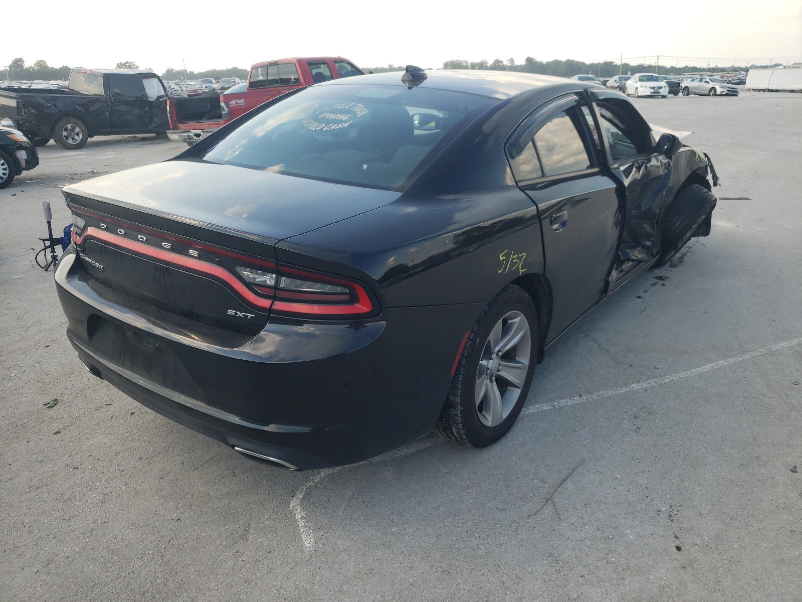 Photo 4 from auction – 2016 DODGE CHARGER SX with VIN 2C3CDXHG1GH204697