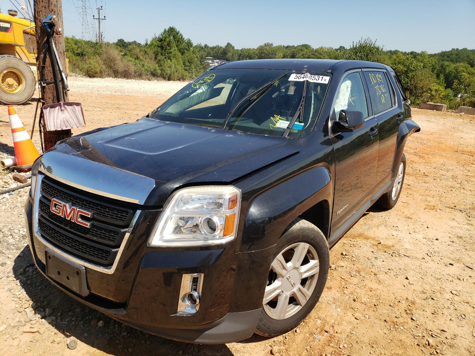 Photo 2 from auction – 2015 GMC TERRAIN SL with VIN 2GKALMEK9F6186736